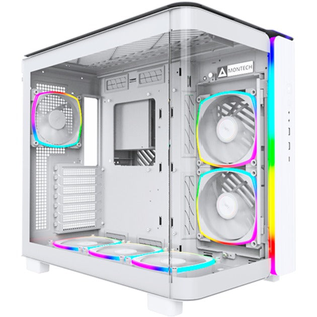ギャラリービューアに画像をロードする, Montech king 95 pro midi tower behuizing (wit | 2x usb-a | 1x usb-c | rgb | tempered glass)
