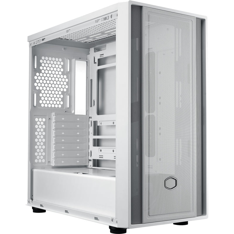 Load image into Gallery viewer, Cooler master masterbox 600 lite midi tower behuizing (wit | 2x usb-a | 1x usb-c | rgb | tempered glass)
