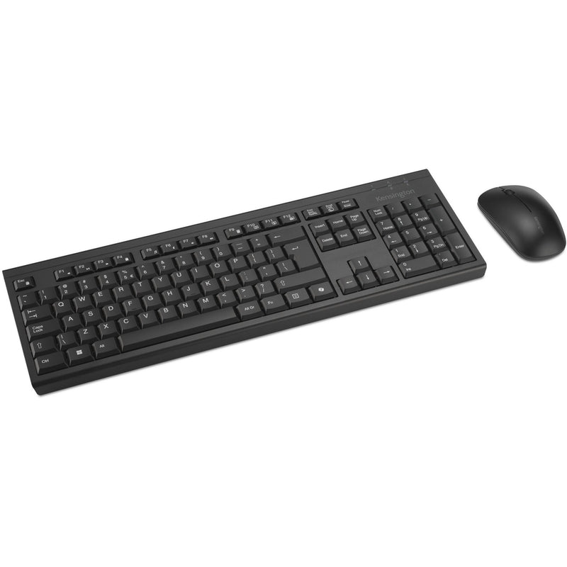 Chargez l'image dans la visionneuse de la galerie, Kensington km270 eq rechargeable desktop set – wireless desktopset (zwart, us lay-out (qwerty), membraan, 100%, bluetooth, 2.4 ghz)
