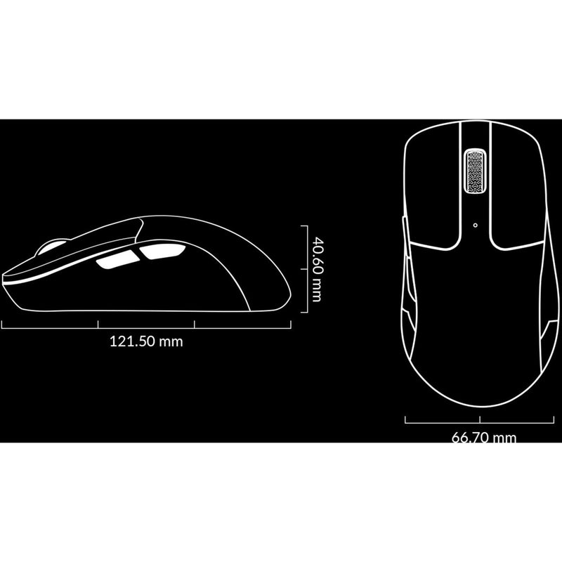 Load image into Gallery viewer, Keychron m2 wireless gaming muis (zwart)
