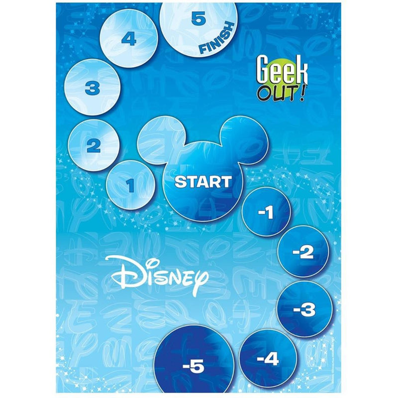 Load image into Gallery viewer, Disney european player network geek out! kaartspel (engels, 2 - 99 spelers, 30 minuten, vanaf 10 jaar)
