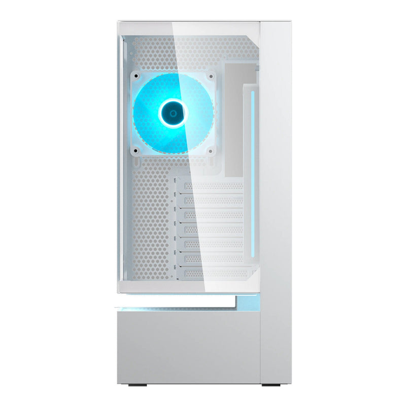 Load image into Gallery viewer, Cougar cfv235 midi tower behuizing (wit | 2x usb-a | 1x usb-c | rgb | tempered glass)
