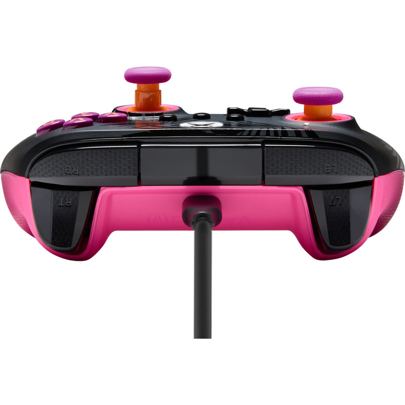 Afbeelding laden in galerijviewer, Powera advantage plus bedrade controller voor xbox series x|s - palmbomen in maanlicht (roze, xbox series x|s, xbox one, pc)
