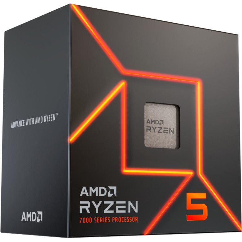 Load image into Gallery viewer, Amd ryzen 5 7400, 3,7 ghz (4,7 ghz turbo boost) socket am5 processor (unlocked, boxed)
