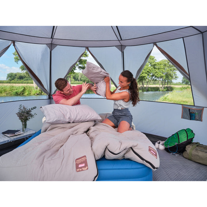 Afbeelding laden in galerijviewer, Coleman octagon 8 tent (grijs)
