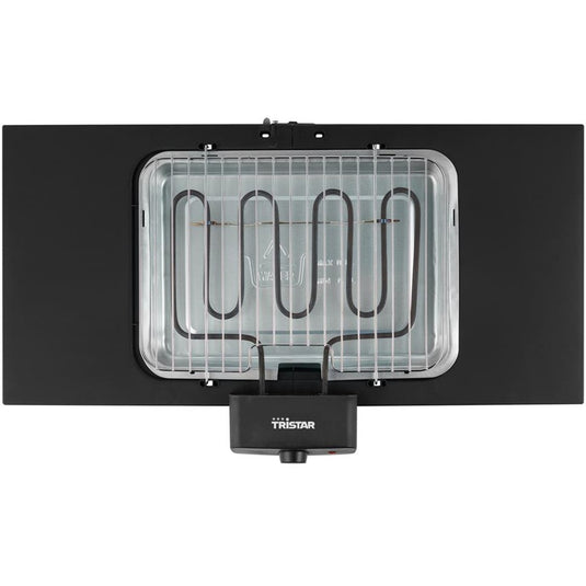Tristar bq-2870 elektrische barbecue (zwart)