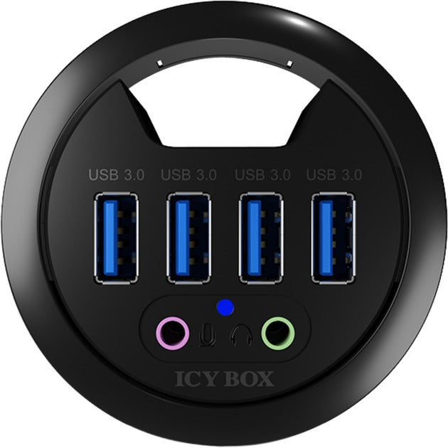 Load image into Gallery viewer, Icy box ib-hub1403a usb-hub (zwart)
