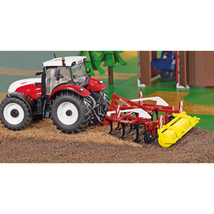 Siku farmer - pöttinger-cultivator synkro modelvoertuig (schaal 1:32)