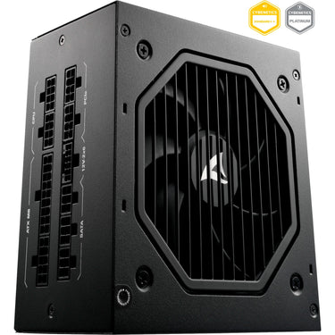 Sharkoon rebel p20 modulaire 1200 watt voeding (zwart, 1x 12vhpwr, 4x pcie)