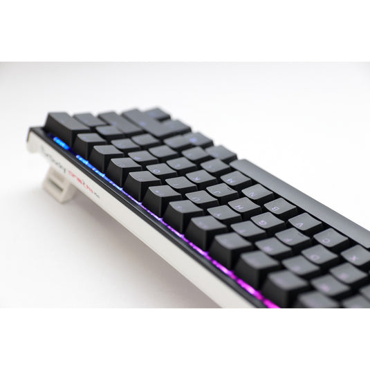 Ducky one 2 pro mini classic rgb mechanisch gaming toetsenbord (zwart, us lay-out (qwerty), cherry mx silent red, 60%, rgb led, double-shot pbt, quack mechanics)