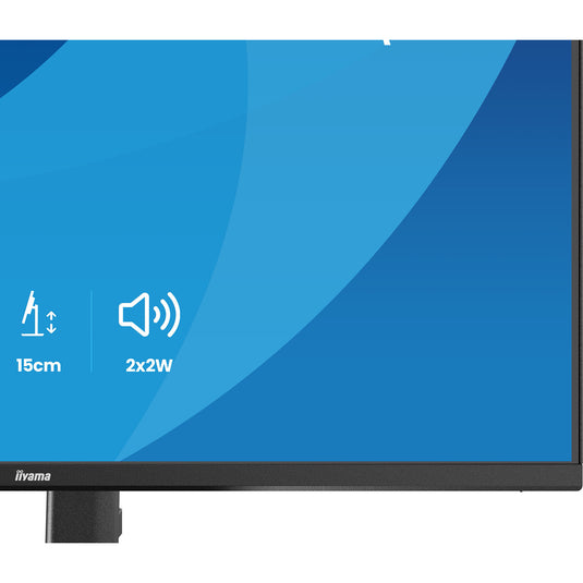 Iiyama prolite xb2793qsu-b1 27 monitor (zwart (mat), hdmi, displayport, usb, audio)