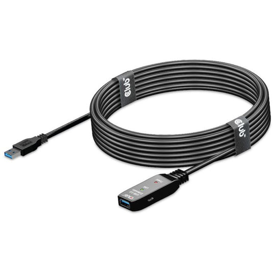 Club 3d usb 3.2 gen1 active repeater verlengkabel (zwart, 5 meter)
