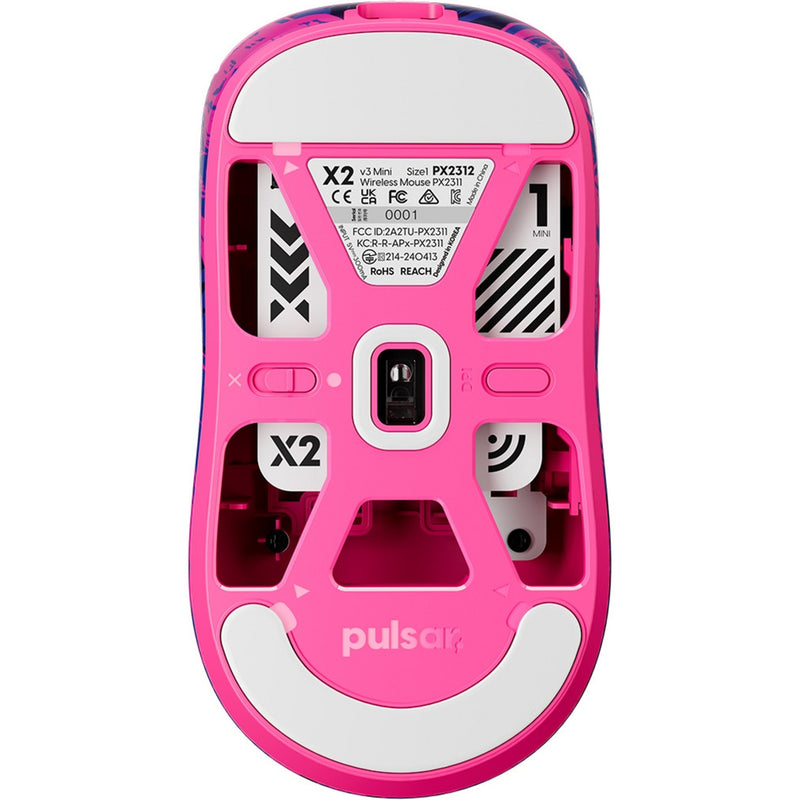 ギャラリービューアに画像をロードする, Pulsar x2 v3 mini wireless gaming mouse - prx edition (lila, 32000 dpi)
