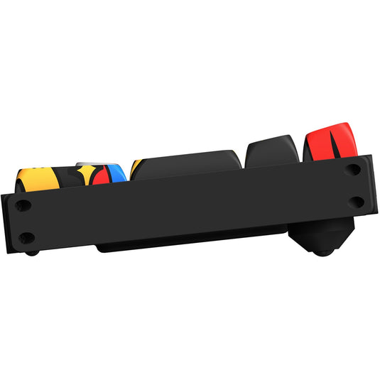Iqunix f97 graffiti diary wireless mechanical keyboard (zwart, us lay-out (qwerty), cherry mx brown, 96%, rgb leds, hot-swappable, pbt, 2.4ghz | bluetooth 5.1 | usb-c)