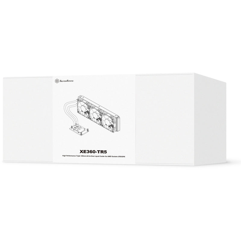 Load image into Gallery viewer, Silverstone xe360-tr5 waterkoeling (zwart)
