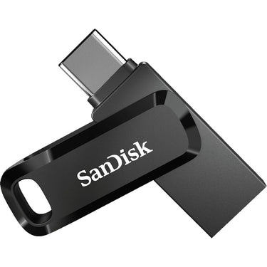 Sandisk ultra dual drive go 32 gb usb-stick (zwart, usb-a 3.2 (5 gbit s), usb-c 3.2 (5 gbit s))