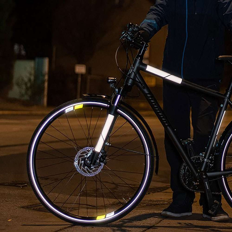 Load image into Gallery viewer, Rie:sel design reflective sticker set 'reflex' silver
