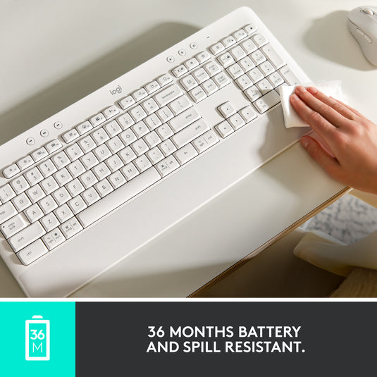 Logitech signature k650 wireless comfort toetsenbord (grafiet, us-international)