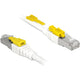 Delock netwerkkabel rj-45 secure met cat.6a (wit, 85335, 5 meter)