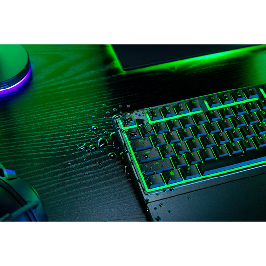 Razer ornata v3 x low profile rgb gaming toetsenbord (zwart, us lay-out (qwerty), membraan, 100%)
