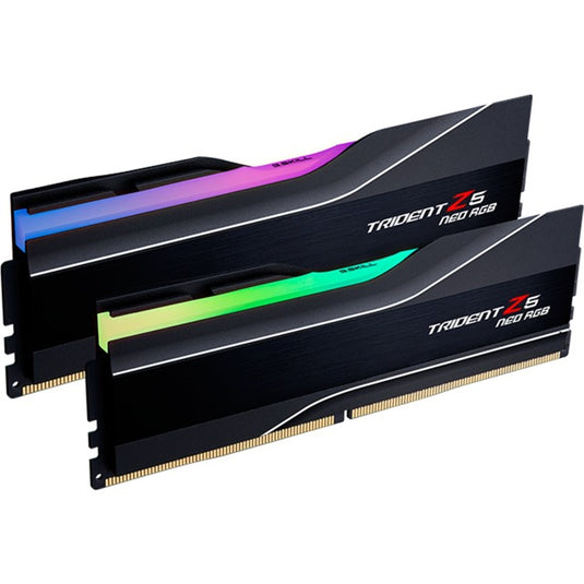 G.skill trident z5 neo rgb 32 gb ddr5-6000 (2x 16 gb) werkgeheugen (zwart, f5-6000j3038f16gx2-tz5nr, expo)