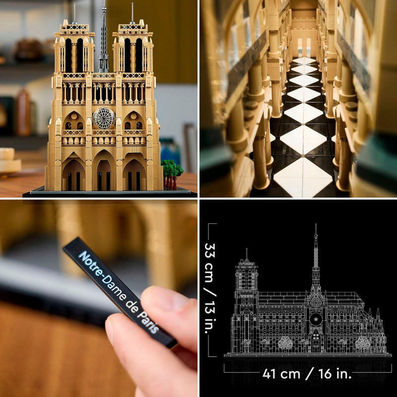 Afbeelding laden in galerijviewer, Lego architecture notre-dame van parijs - 21061
