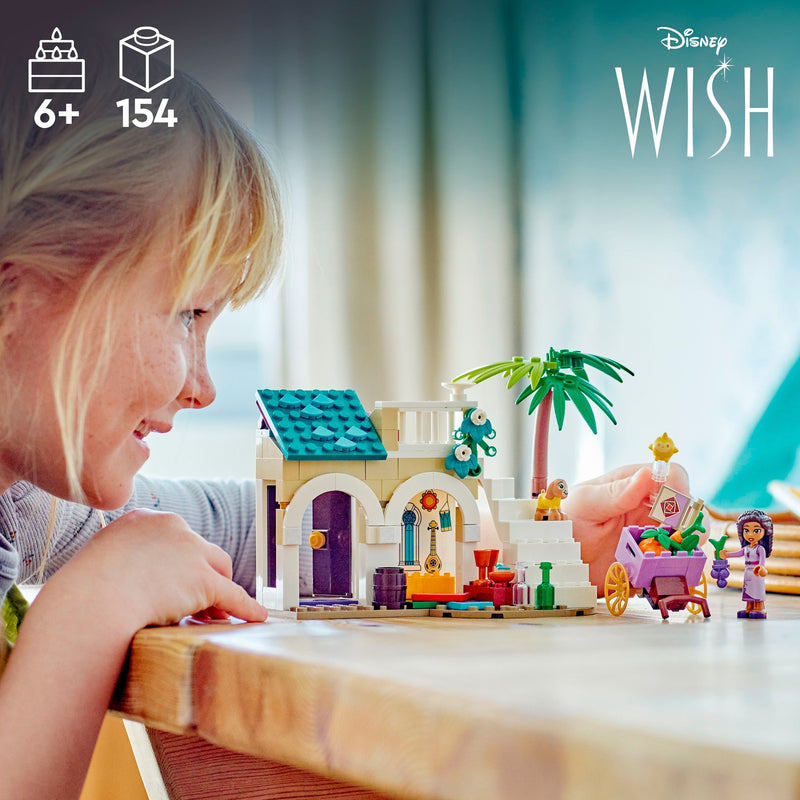 Afbeelding laden in galerijviewer, Lego disney wish asha in de stad rosas poppetjes wish set - 43223
