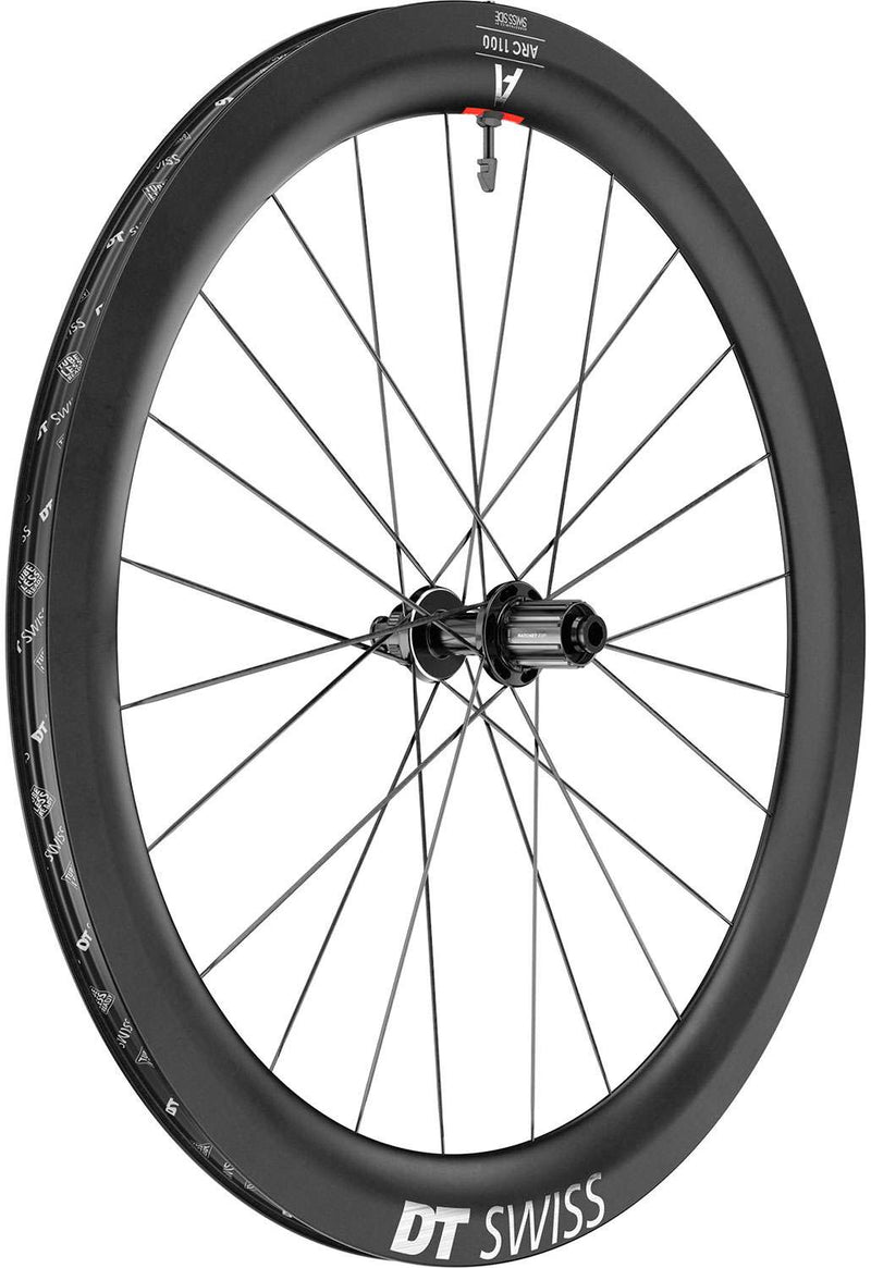 Load image into Gallery viewer, Dt swiss arc 1100 dicut® 55 28 disc cl shimano hg carbon rear wheel
