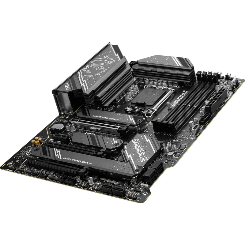 Load image into Gallery viewer, Msi z790 gaming plus wifi socket 1700 moederbord (grijs zwart, raid, 2.5 gb-lan, wi-fi 6e, bt, sound, atx)
