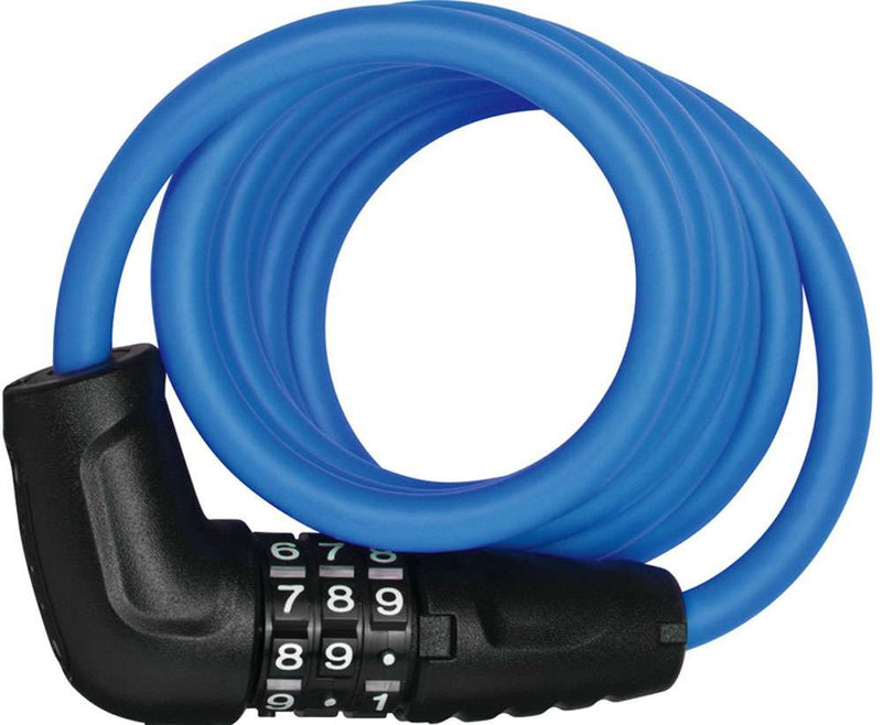 Load image into Gallery viewer, Abus Spiraal Kabelslot 150cm Blauw - Cijferslot
