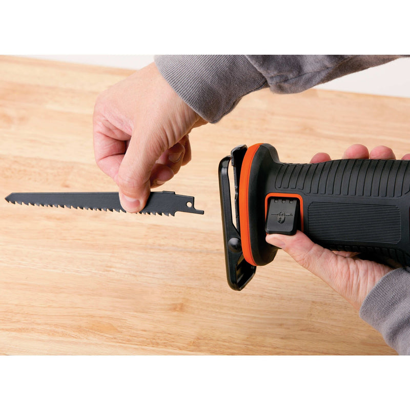 Load image into Gallery viewer, Black+decker 18v reciprozaag bdcr18n-xj (oranje zwart, accu en oplader niet inbegrepen)
