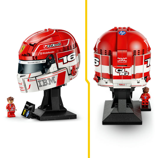 Lego editions scuderia ferrari hp helm van charles leclerc - 43014
