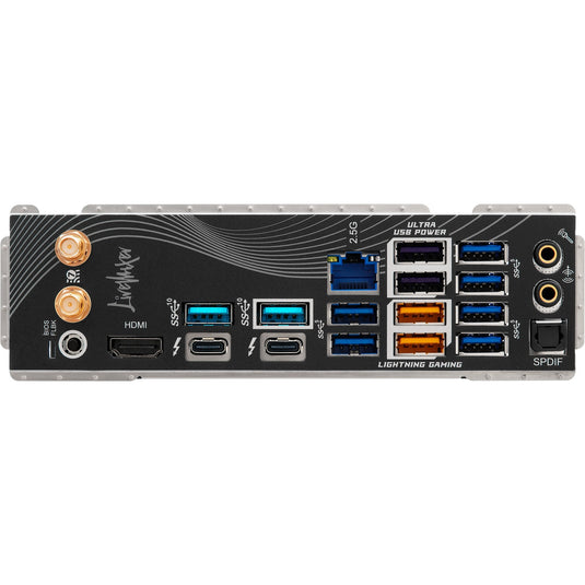 Asrock z890 livemixer wifi socket 1851 moederbord (zwart, raid, 2.5 gb-lan, wi-fi 7, bt, sound, atx)