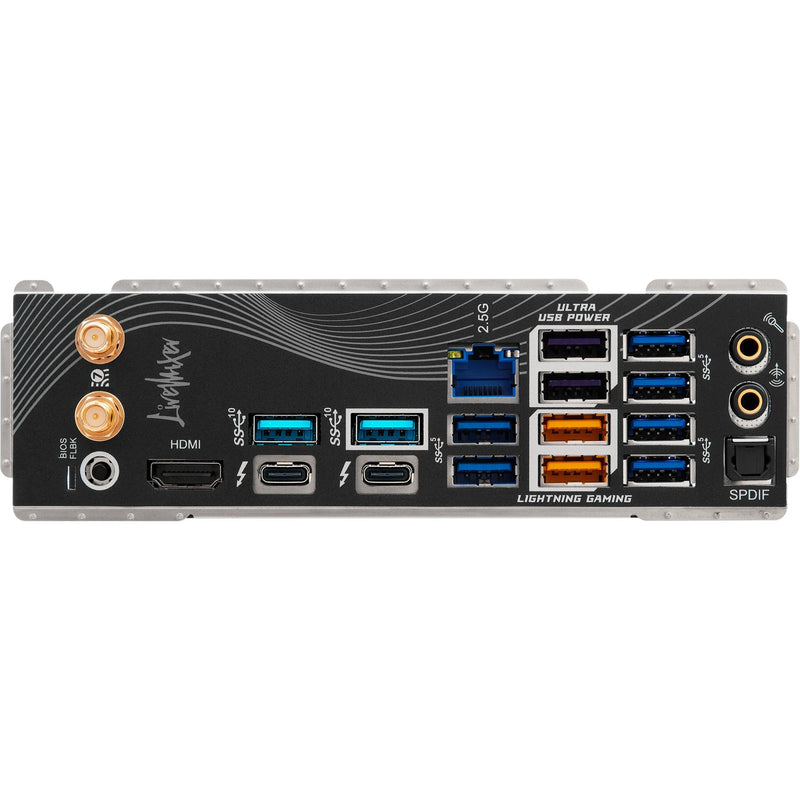 Load image into Gallery viewer, Asrock z890 livemixer wifi socket 1851 moederbord (zwart, raid, 2.5 gb-lan, wi-fi 7, bt, sound, atx)
