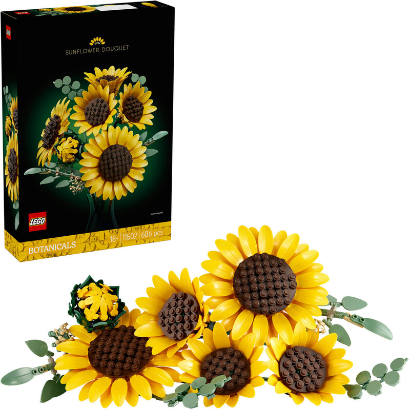 Cargue la imagen en el visor de la galería, Lego botanicals boeket met zonnebloemen - 11502
