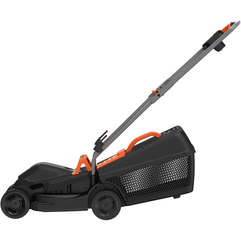 Load image into Gallery viewer, Black+decker 1000w 32cm grasmaaier + 250w grastrimmer (zwart oranje, gazons tot 250m²)
