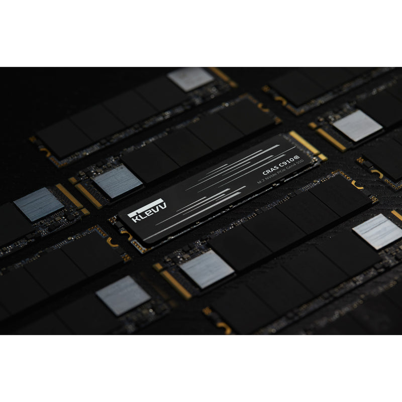 Load image into Gallery viewer, Klevv cras c910g 2 tb ssd (zwart, k02tbm2sp0-10g, pcie gen 4.0 x4, nvme 2.0)
