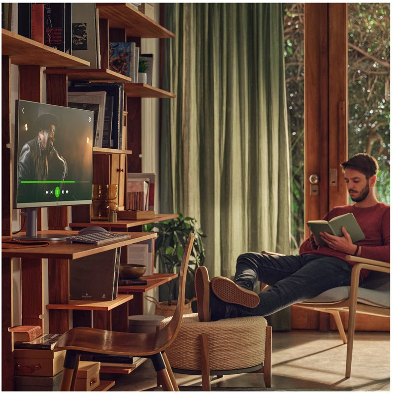 Load image into Gallery viewer, Hp omnistudio x 27-cs0090nd (am3l5ea) all-in-one pc (zilver | core ultra 7 155h | arc graphics | 32 gb | 1 tb ssd)
