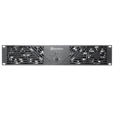 Silverstone rcp2b-480 case fans (zwart, 4 stuks, 80 x 80 x 25 mm, 2u externe fan module)