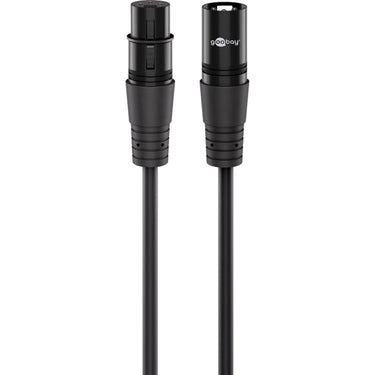 Goobay xlr-aansluitkabel (zwart, 15 meter)