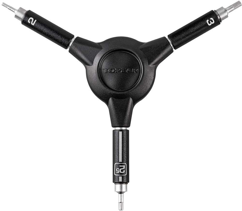 Load image into Gallery viewer, Topeak 2 2.5 3mm y hex speed wrench
