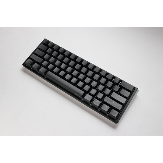 Ducky one 3 classic mini, toetsenbord (zwart wit, us lay-out, cherry mx brown, rgb led, double-shot pbt, hot-swappable, quack mechanics, 60%)