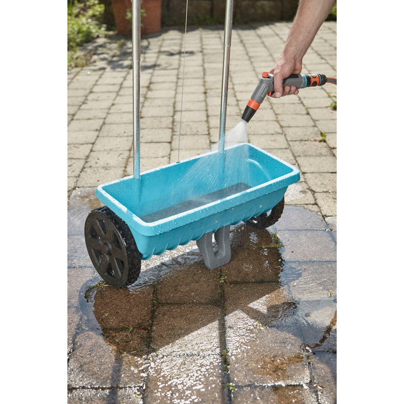 Load image into Gallery viewer, Gardena strooiwagen l strooiapparatuur (turquoise zwart, 432-20)
