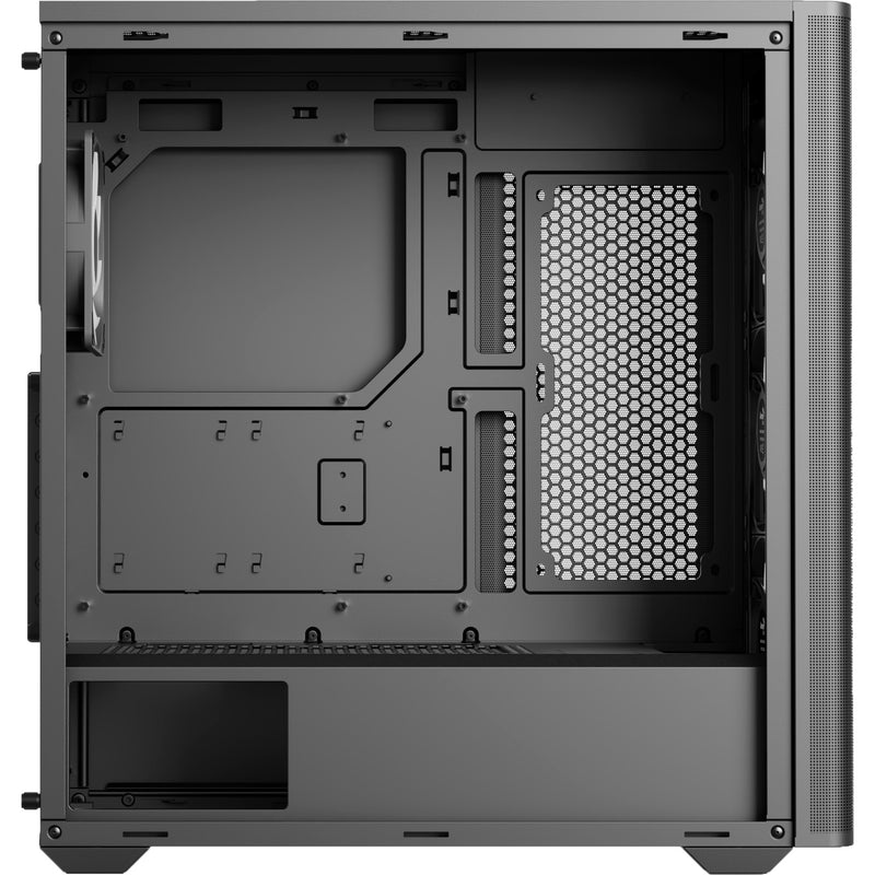 Load image into Gallery viewer, Aerocool b301a mini tower behuizing (zwart | 1x usb-a | 1x usb-c | rgb)
