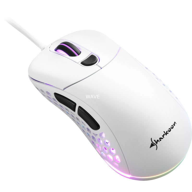 Load image into Gallery viewer, Sharkoon light² 200 gaming muis (wit, 50 - 16,000 dpi, rgb leds)
