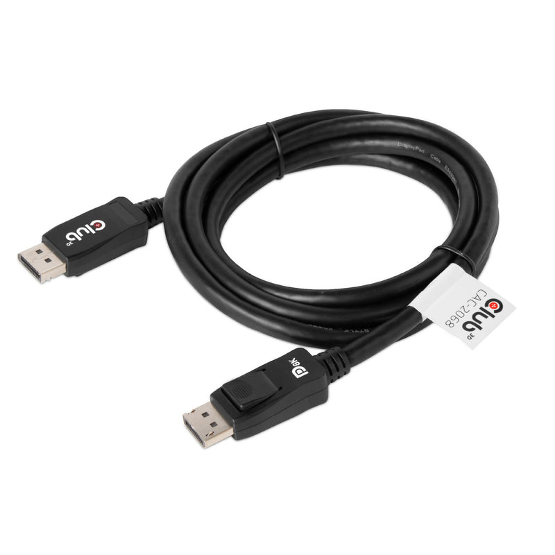 Afbeelding laden in galerijviewer, Club 3d displayport 1.4 hbr3 kabel (zwart, 2 meter, 8k)
