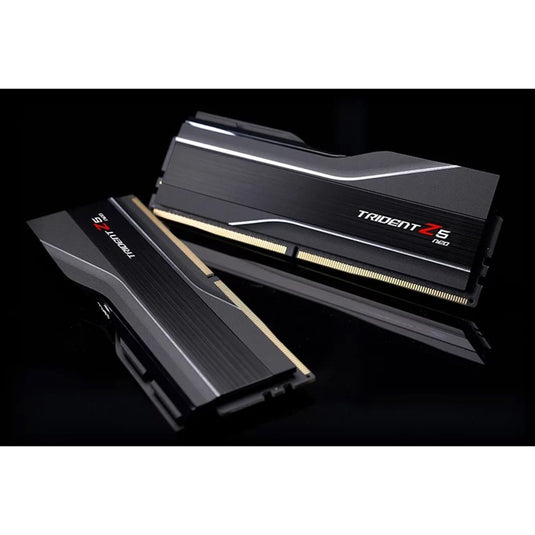G.skill 64 gb ddr5-6000 (2x 32 gb) kit werkgeheugen (zwart, f5-6000j3238g32gx2-tz5n, trident z5 neo, expo)