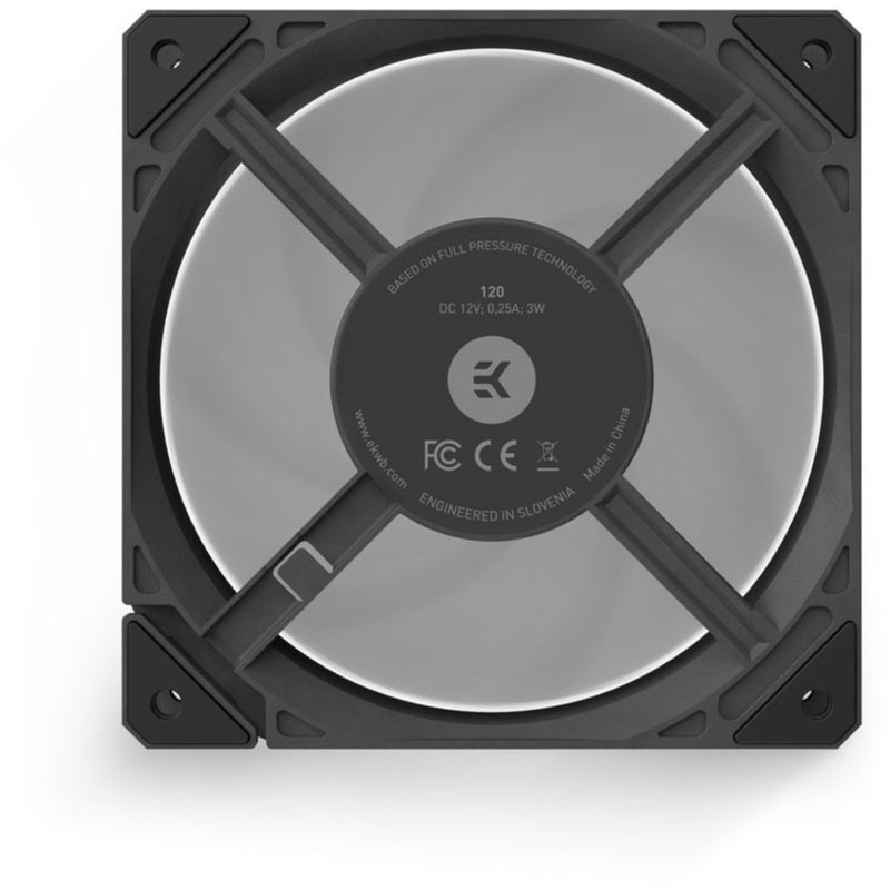 Load image into Gallery viewer, Ekwb ek-loop fan fpt 120 case fan (zwart, 120 x 120 x 27 mm, pwm)

