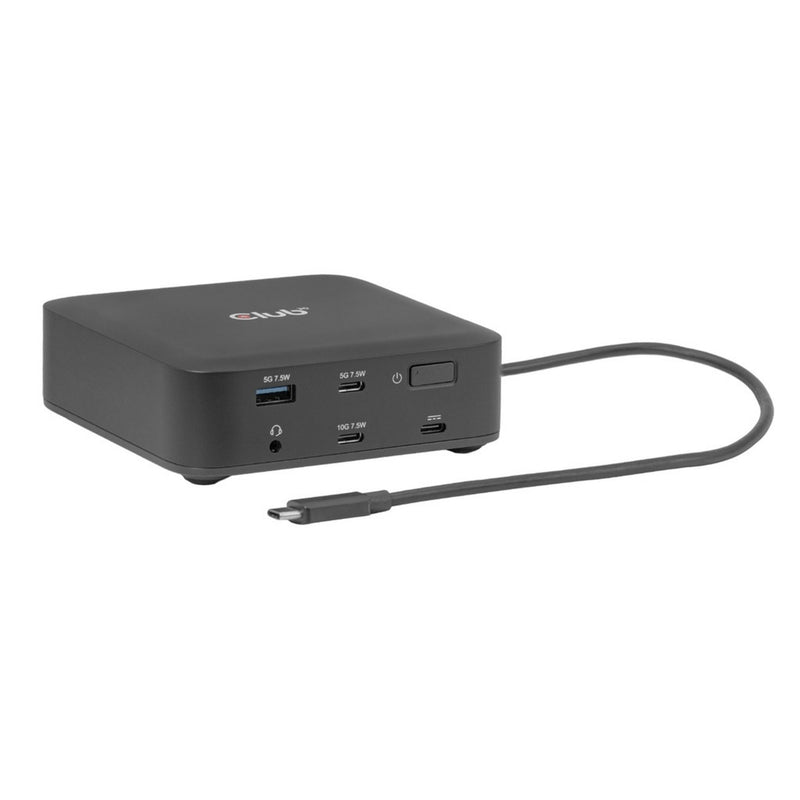Laden Sie das Bild in Galerie -Viewer, Club 3d 12-1 usb-c® quad displaylink dockingstation (zwart)
