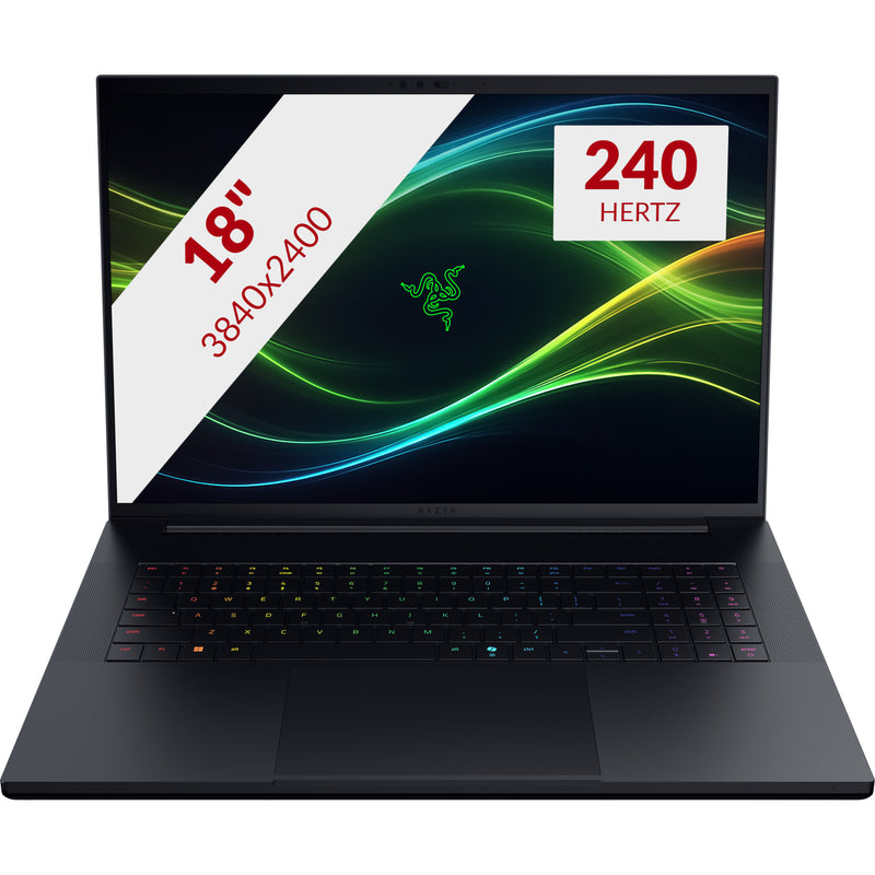 Afbeelding laden in galerijviewer, Razer blade 18 (2026) 18 gaming laptop (zwart | core ultra 9 290hx plus | rtx 5090 | 64 gb | 2 tb ssd)

